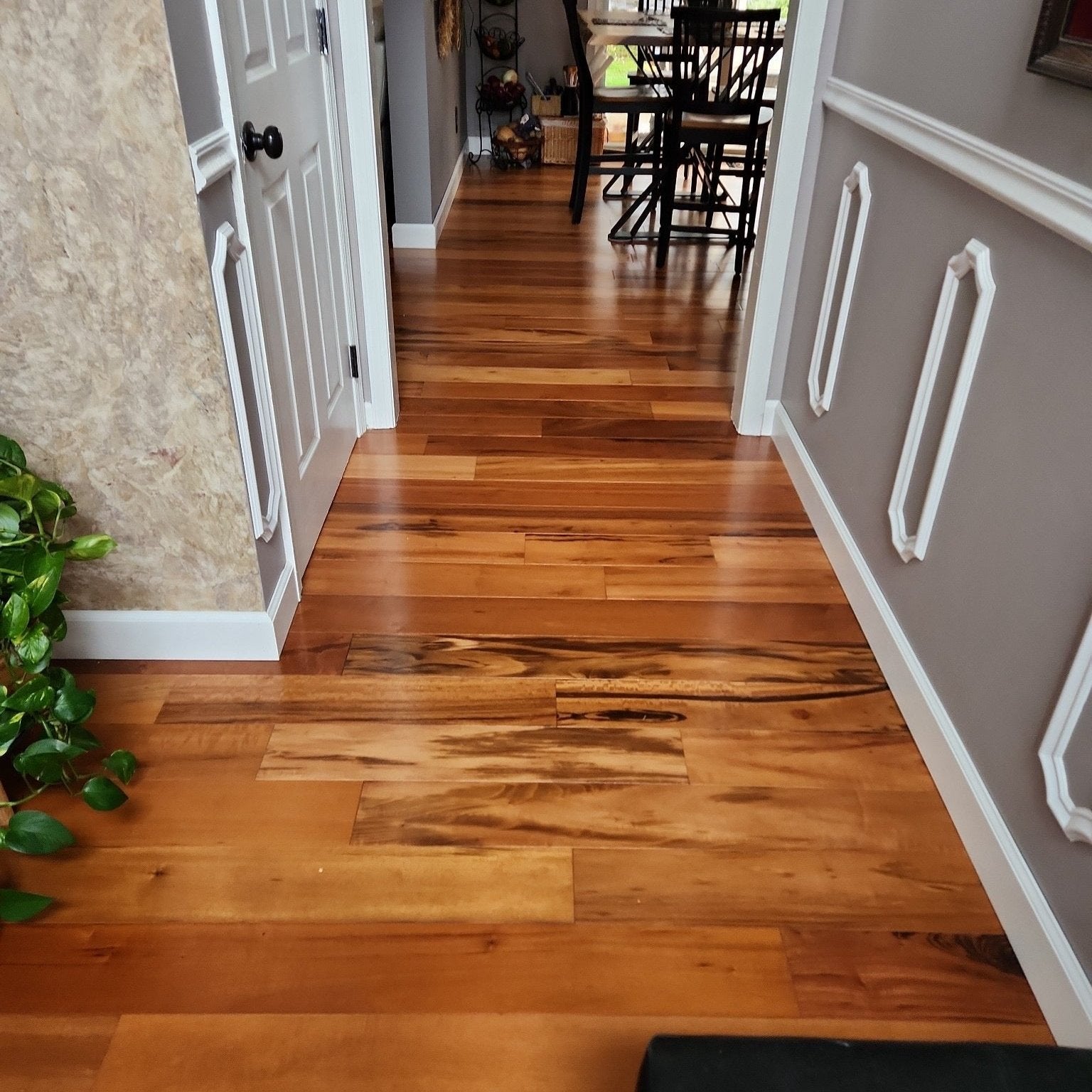 Pre - Finished Solid Tigerwood Clear Grade - Pro Hardwood