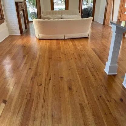 Unfinished Solid Carribbean Heart Pine Rustic (85%) - Pro Hardwood